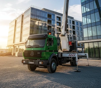 Аренда автовышки 31м. ISOLI PTJ305S MERCEDES