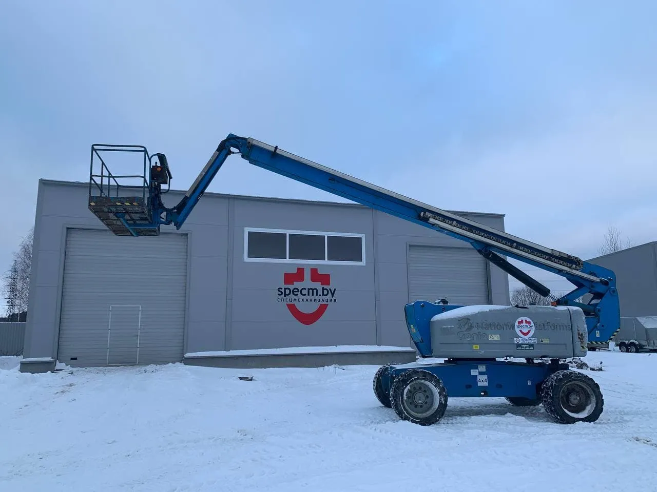 В аренду коленчатый подъемник Genie Z80/60 26-9 в Минске. 1