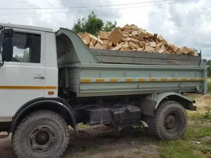 Доставка песка самосвалом. 1