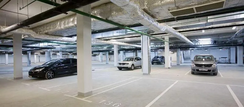 Уборка паркингов в Минске. 1