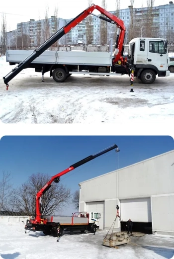Аренда манипулятора КМУ Fassi F 110A на шасси FORD 2570 в Минске