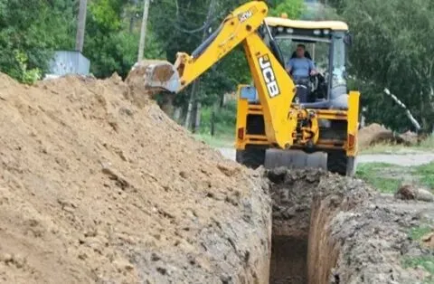 Аренда экскаватора копка траншеи Гродно. 1