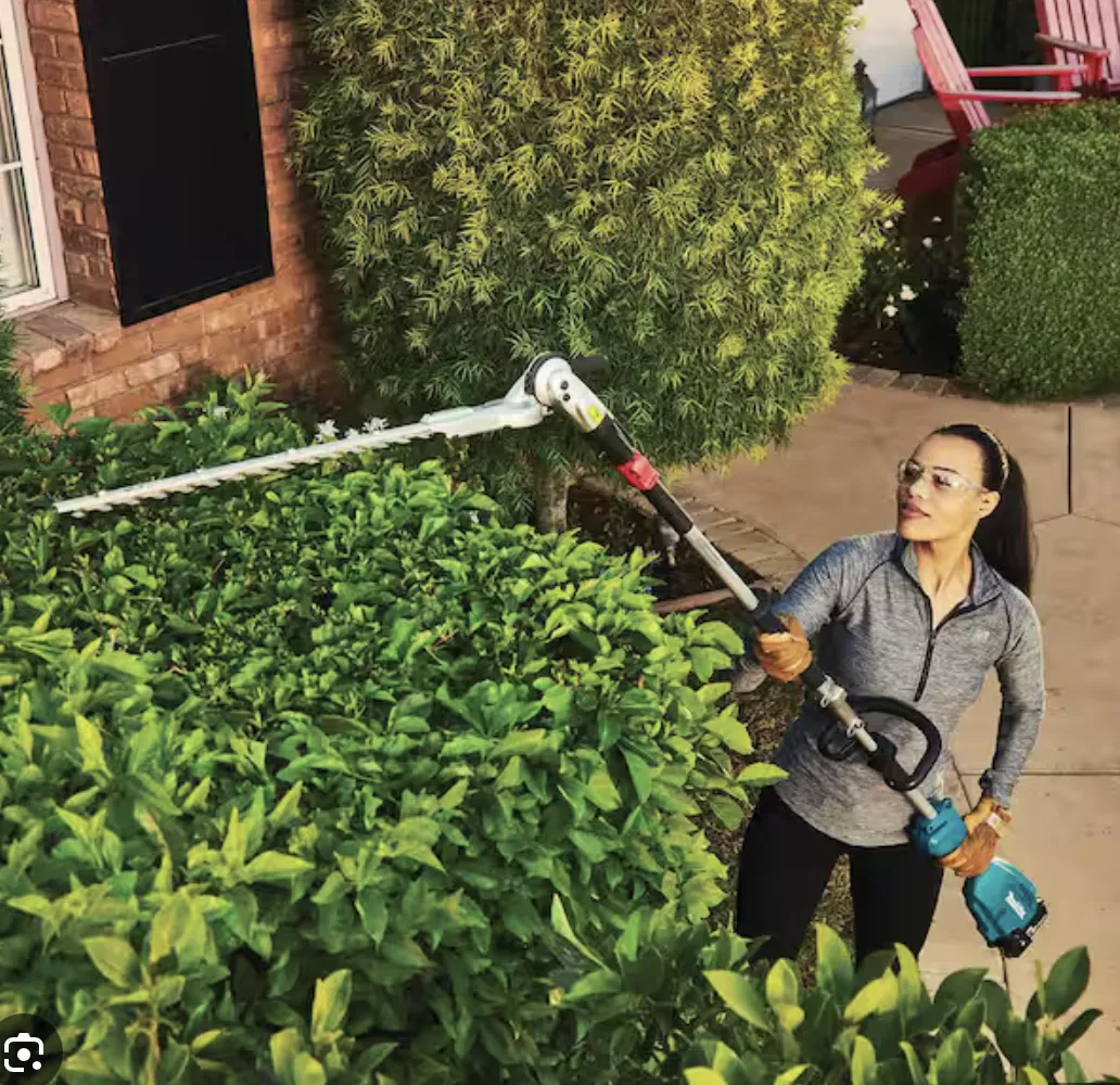 Высоторез профессиональный аккумуляторный Makita DUX18Z (возможна разная комплектация). Длина до 3.65м. УРУЧЬЕ. 4