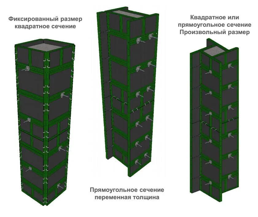 Опалубка для колонн. 1