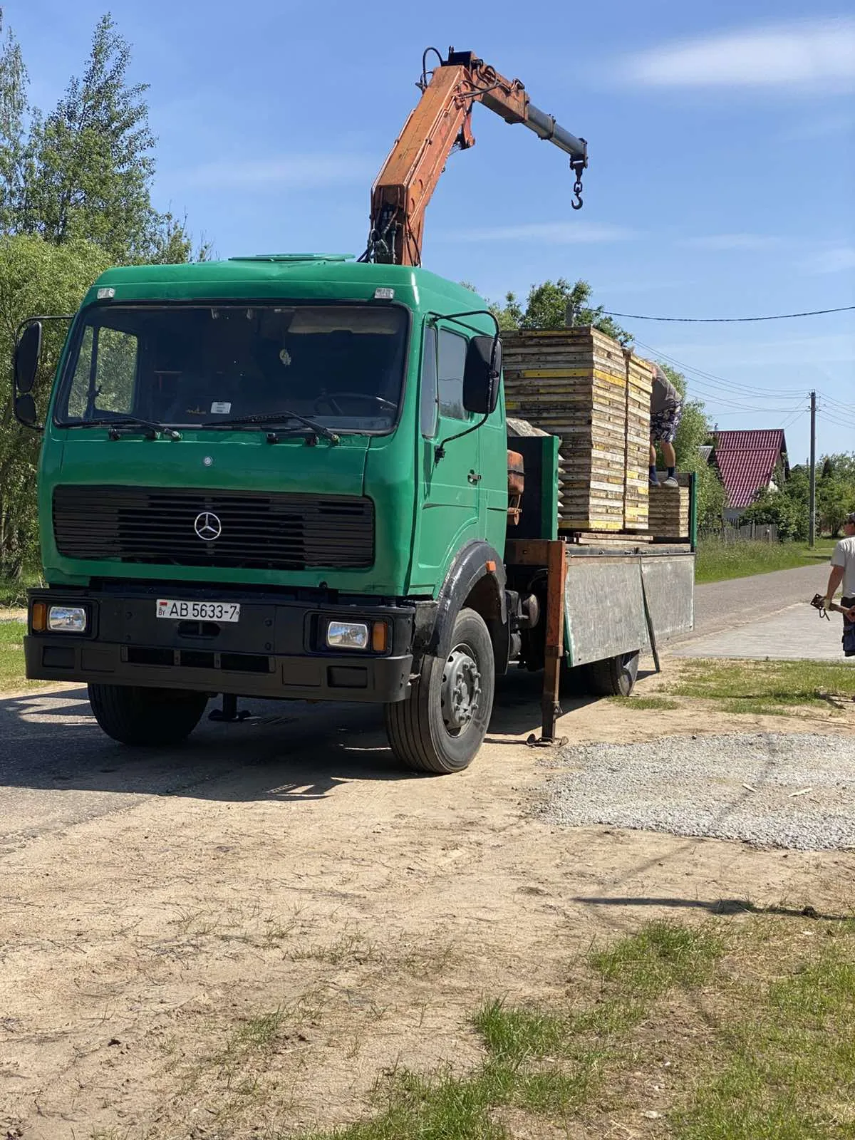 Аренда манипулятора в Минске и области недорого. 1