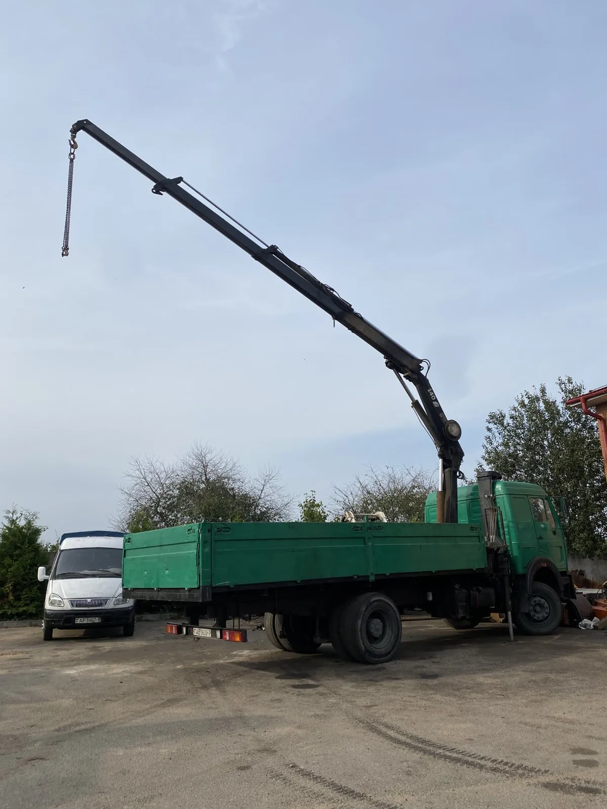 Аренда манипулятора в Минске и области недорого. 2