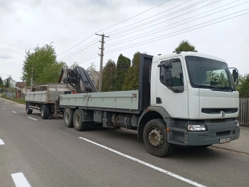 Аренда гидроманипулятора с прицепом в Минске — доставка грузов