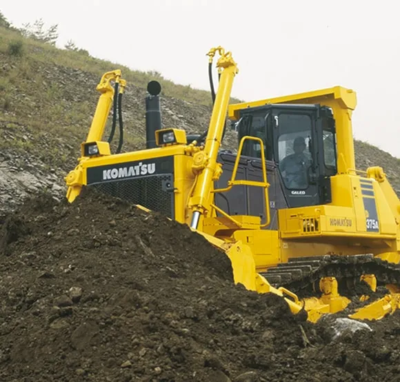 Аренда бульдозера KOMATSU D375A в Минске. 1