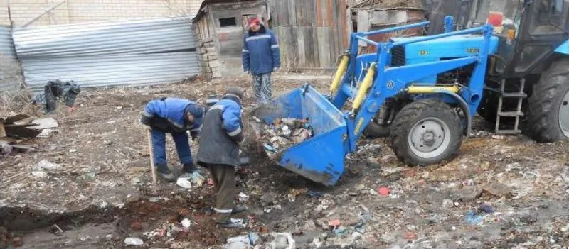 Снос строений и вывоз мусора в Минске. 1