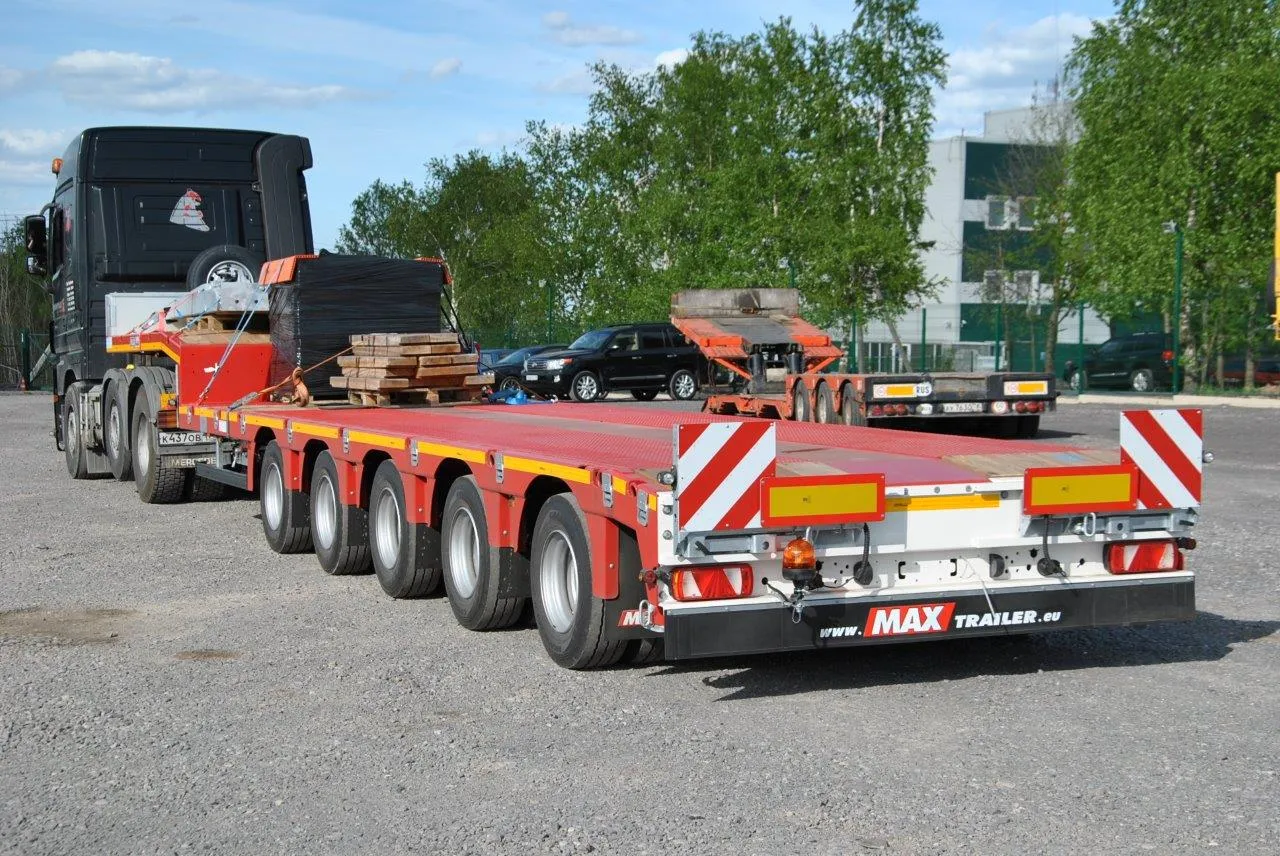 Аренда 5-ти осного трала грузоподъемностью до 65 тонн. 2