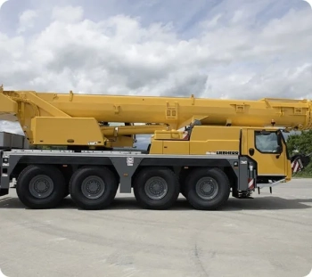 Кран аренда 70 тонн LIEBHERR LTM 1070-4.1 в Минске
