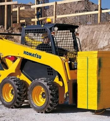 Аренда мини-погрузчика Komatsu SK820-5 в Минске