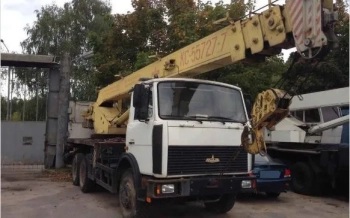 Аренда автокрана МАШЕКА КС-55727-7 в Минске