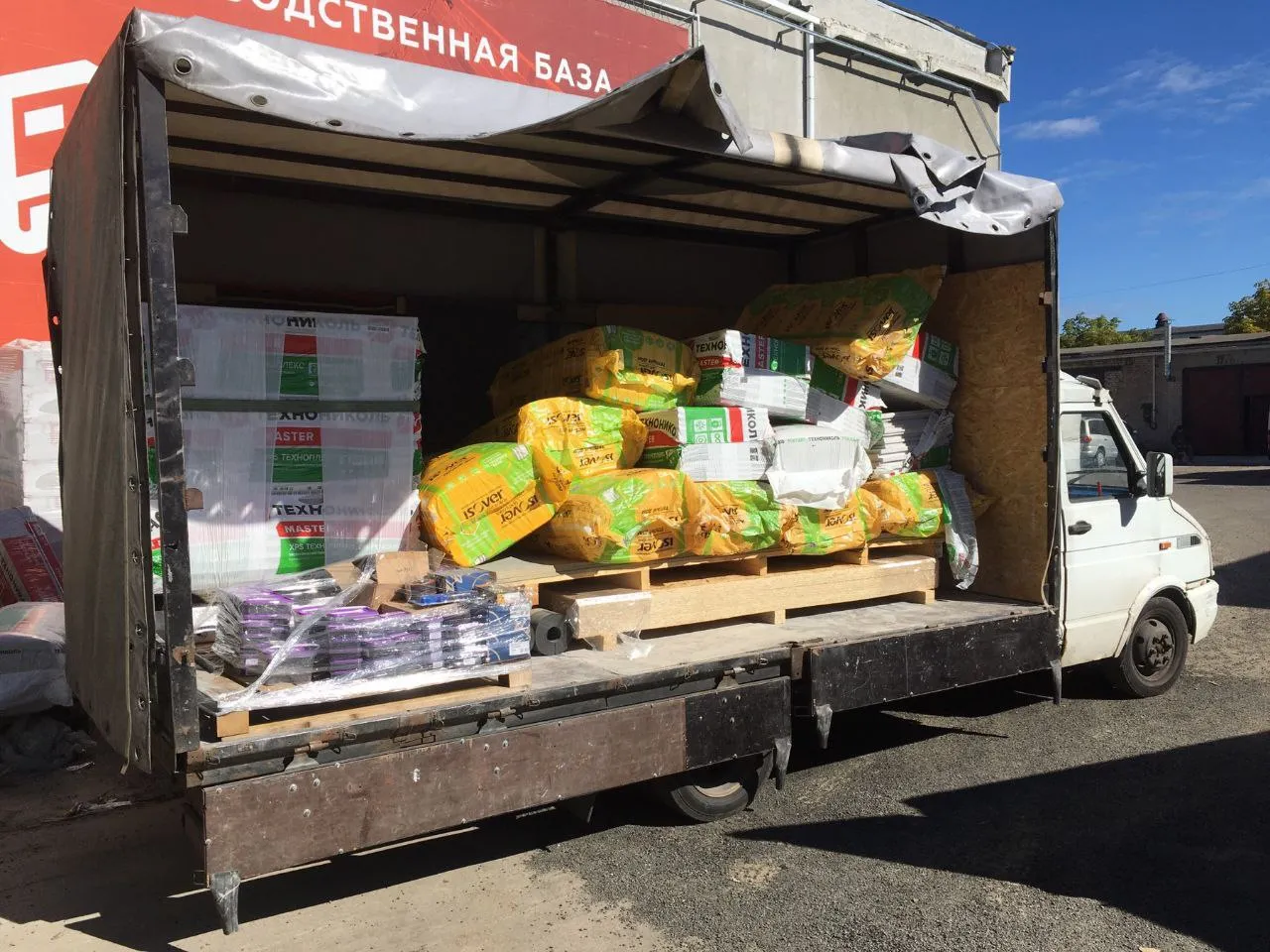 Грузоперевозки строительных материалов в Бресте. 1