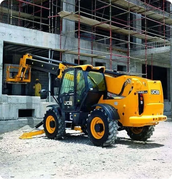 Аренда телескопического погрузчика JCB 540-170 (грузоподъемность 4 т, высота 17 м). 1