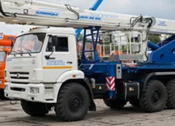 Аренда автовышки телескопической АГП-36 на базе Камаз