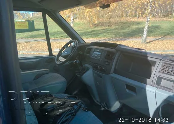 Аренда Ford Transit голубой в Минске. 6 Аренда Ford Transit голубой в Минске. 6