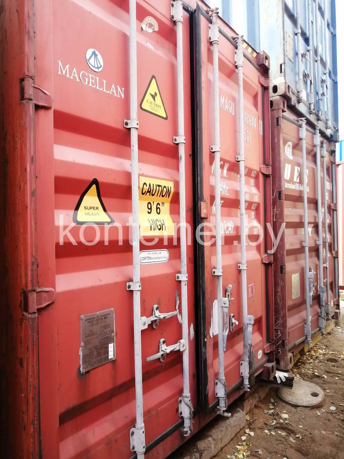 Контейнер 20 футов в Минском районе – надёжный металлический склад в аренду. 1