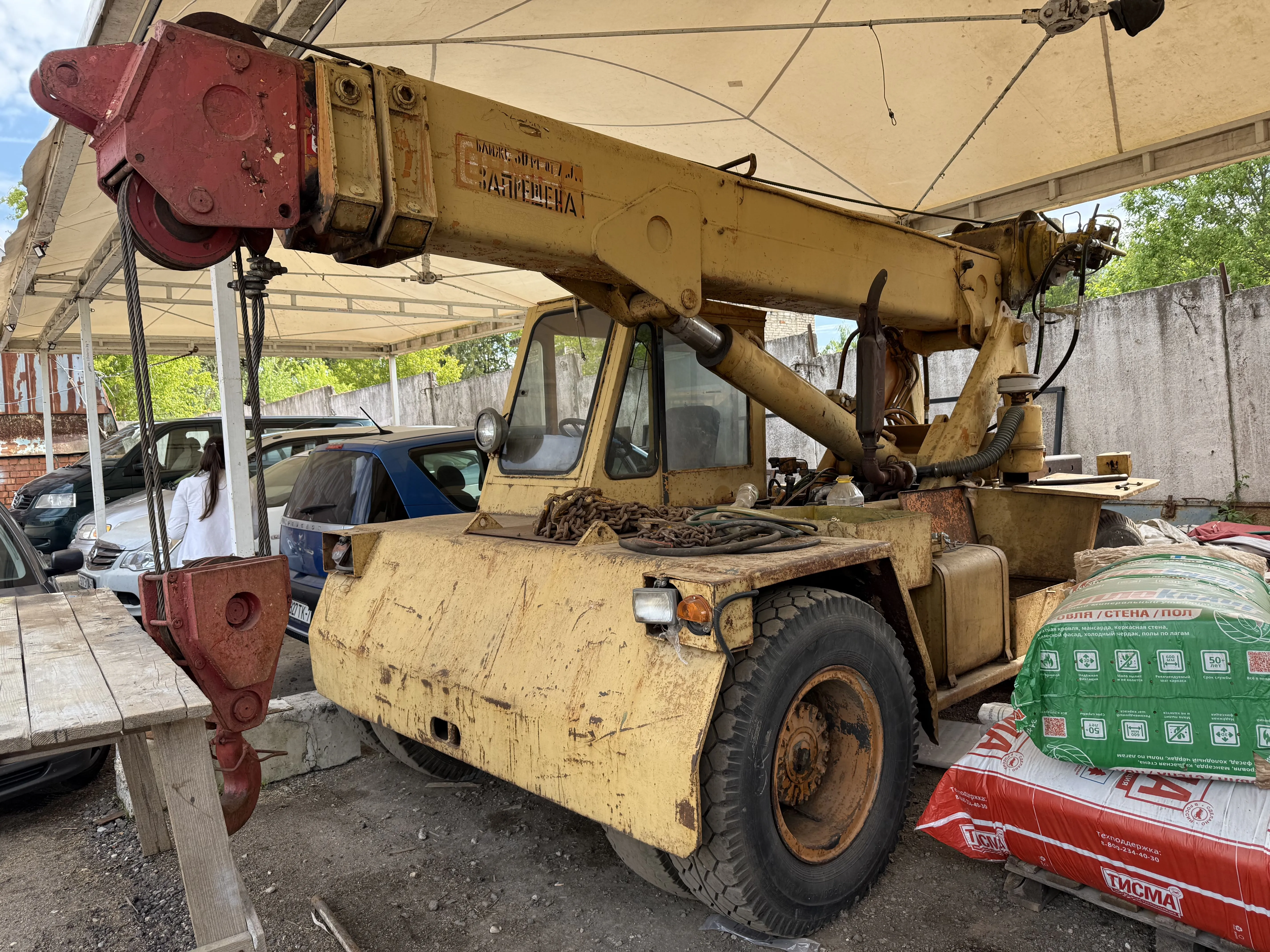 Аренда мини-крана Ормик 10 тонн. 1