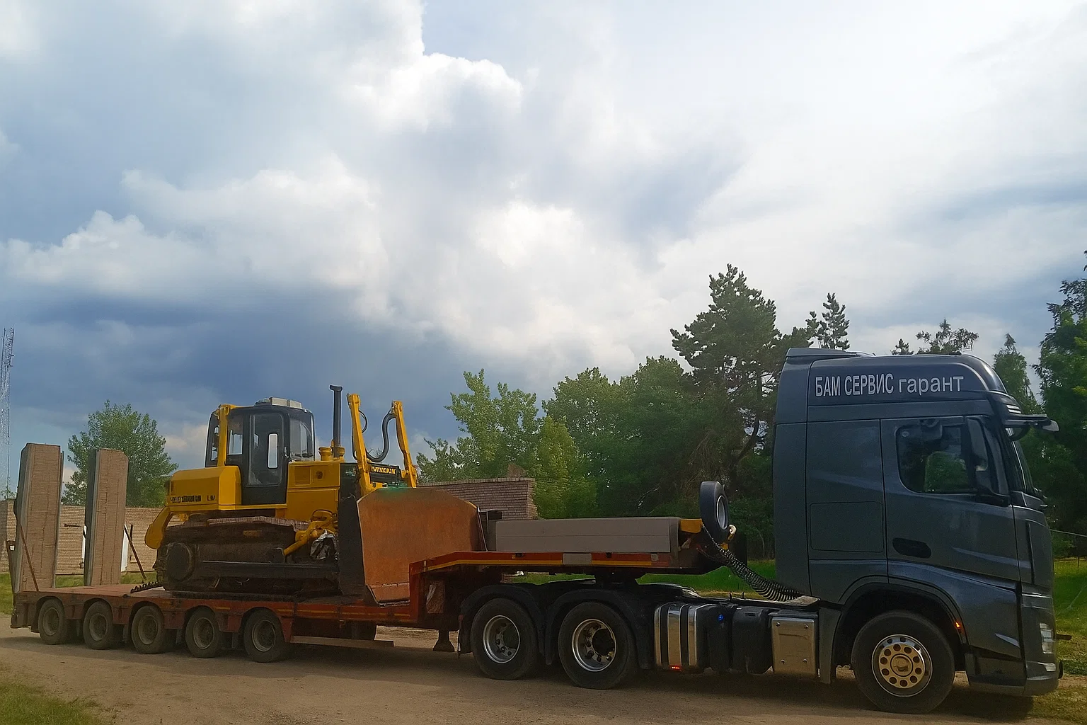 Аренда низкорамного трала Max Trailer — Минск и РБ. 3