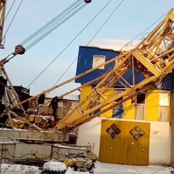 Монтаж башенных кранов