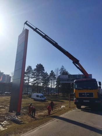 Аренда манипулятора MAN HIAB 155 в Минске – цена и услуги