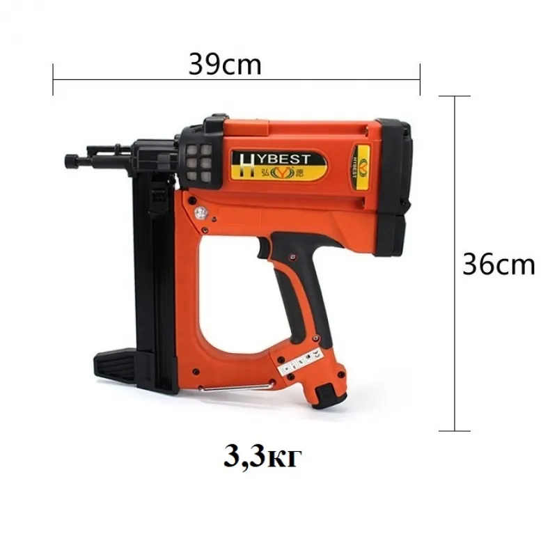 Газовый гвоздезабивной монтажный пистолет. 1