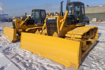 Аренда бульдозера shantui sd16-L болотоход