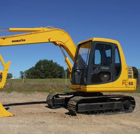 Аренда мини-экскаватора Komatsu PC-60 в Минске. 1