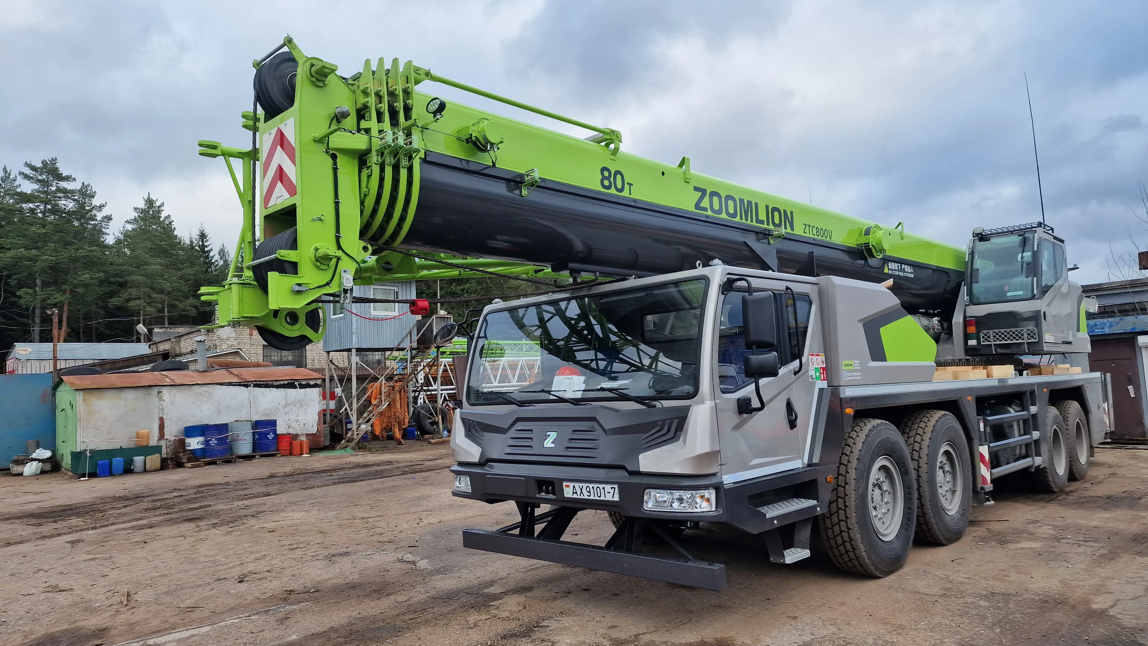 В аренду автокран ZOOMLION ZTC800V г/п 80 тонн. Собственник ВР-КранСервис. 1