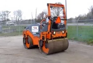 Аренда гладковальцевого виброкатка 4,8 т HAMM HD14 в Гродно. 1
