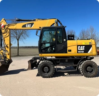 Аренда колесного экскаватора Caterpillar CAT M316D в Минске