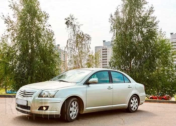Аренда Toyota Avensis в Минске