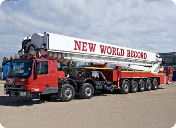 Аренда автовышки Bronto Skylift F 112 HLA 112 метров в Минске