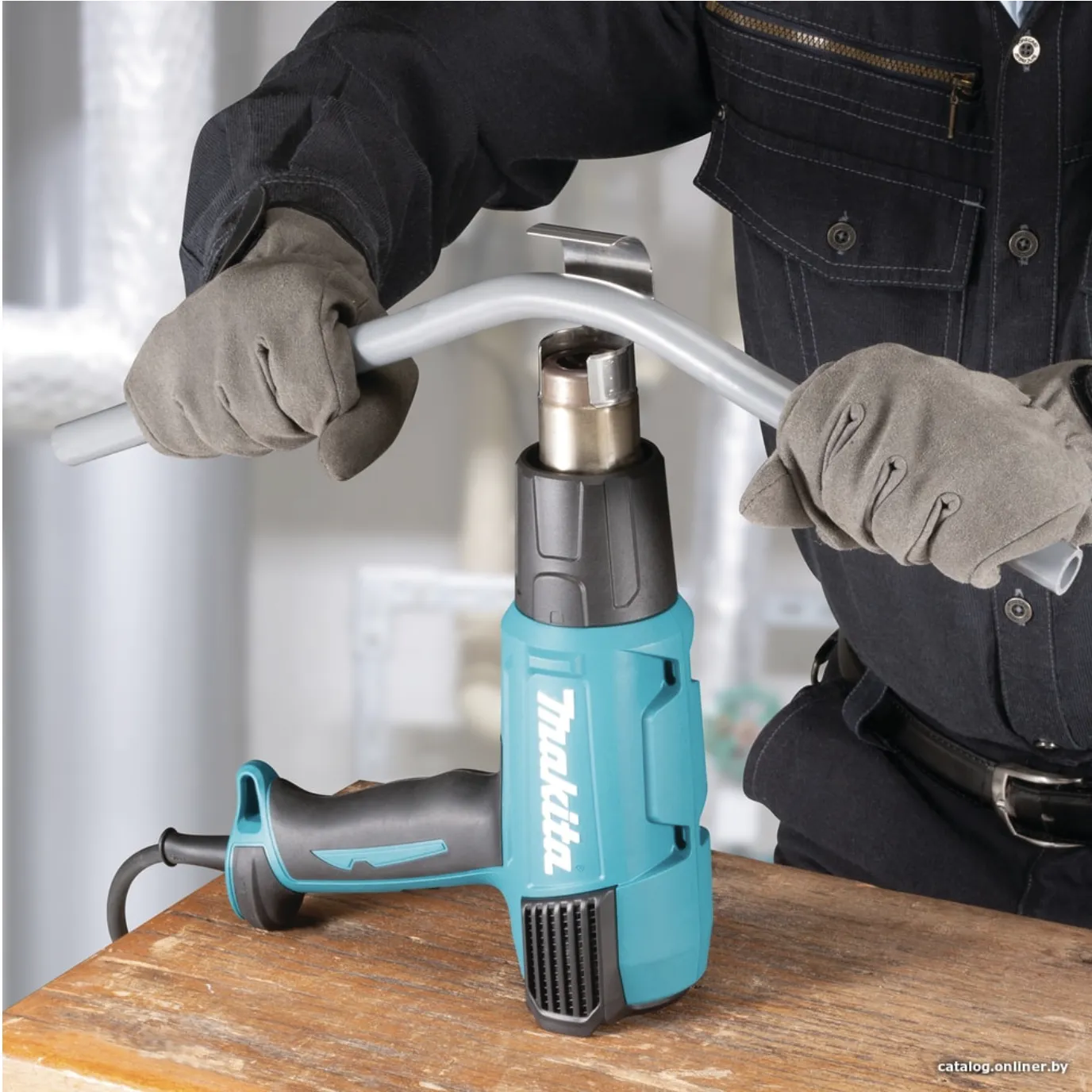 Промышленный строительный фен Makita HG6531CK. 3