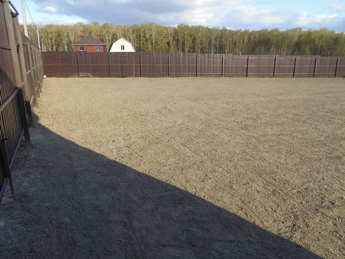 Выравнивание участка в Минске​. 1