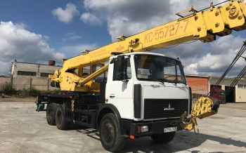Автокран в аренду МАШЕКА КС-55727-7 в Минске