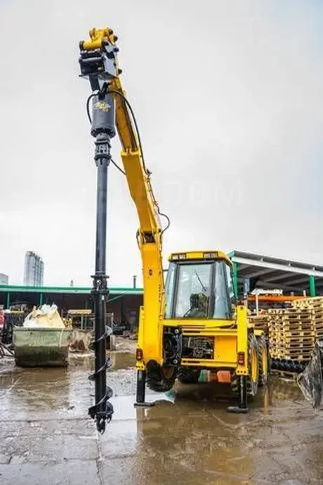 Аренда гидромолота и ямобура. 2