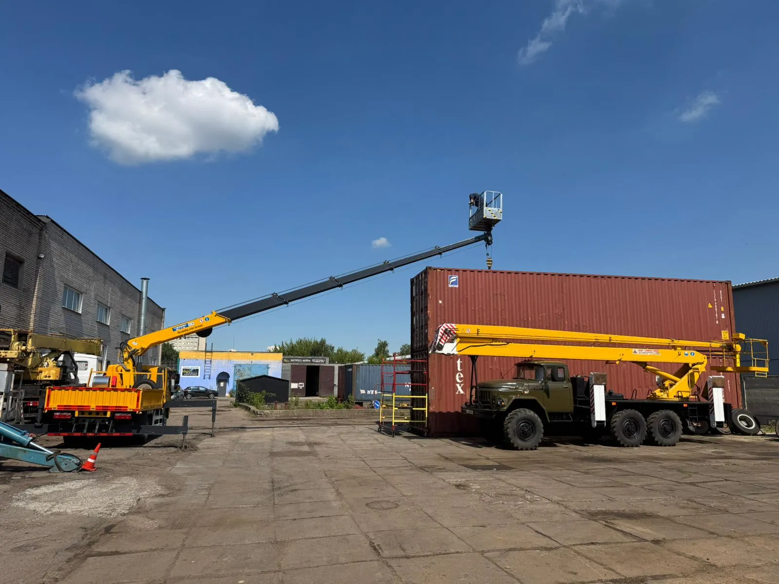 Аренда автовышки 10-20м, телескоп в Минске. 1