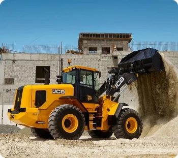 Аренда фронтального погрузчика JCB 455 ZX в Минске