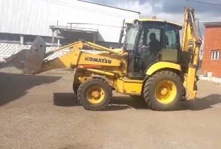 Аренда экскаватора-погрузчика 7,8 т Кomatsu WB93R в Гомеле. 1 Аренда экскаватора-погрузчика 7,8 т Кomatsu WB93R в Гомеле. 1