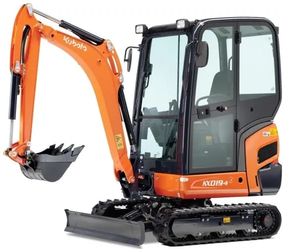 Аренда мини-экскаватора Kubota KX019-4. 1