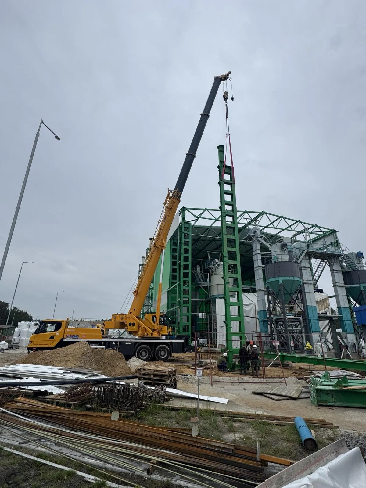 Аренда автокрана 70 тонн с гуськом в Бресте. 1