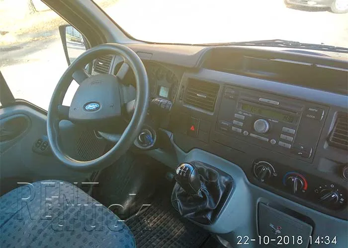 Аренда Ford Transit голубой в Минске. 4 Аренда Ford Transit голубой в Минске. 4