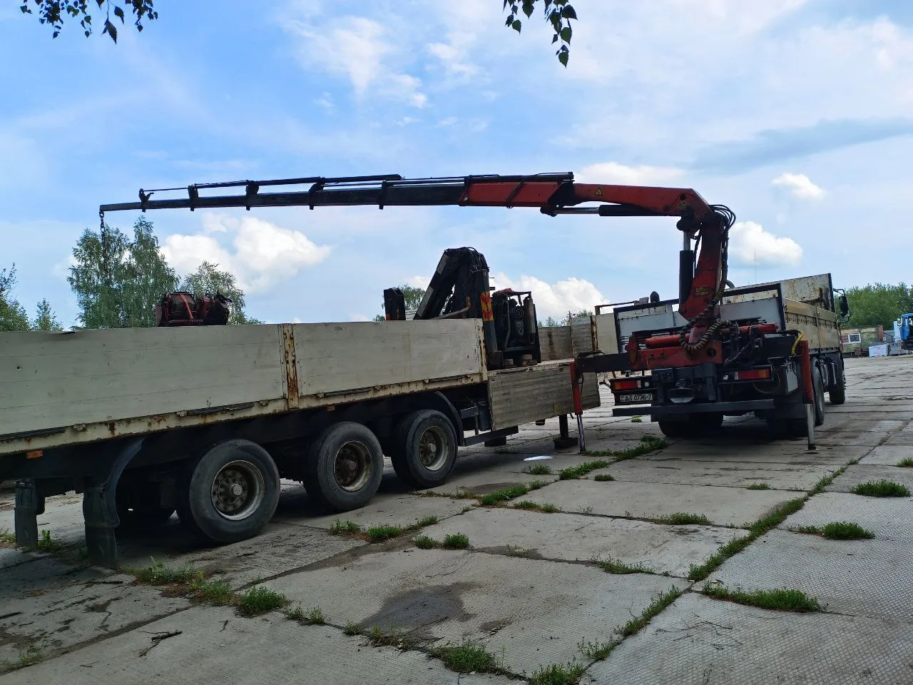 Перевозка трансформаторов гидроманипулятором в Минске — услуги до 40 тонн. 1