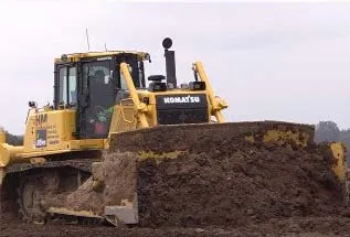 Аренда бульдозера 29 т Komatsu D85PX-18 в Витебске. 1 Аренда бульдозера 29 т Komatsu D85PX-18 в Витебске. 1