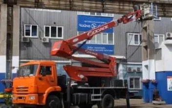 Аренда автовышки 32 м Socage DAJ332 на базе КАМАЗ-43253 в Бресте. 1