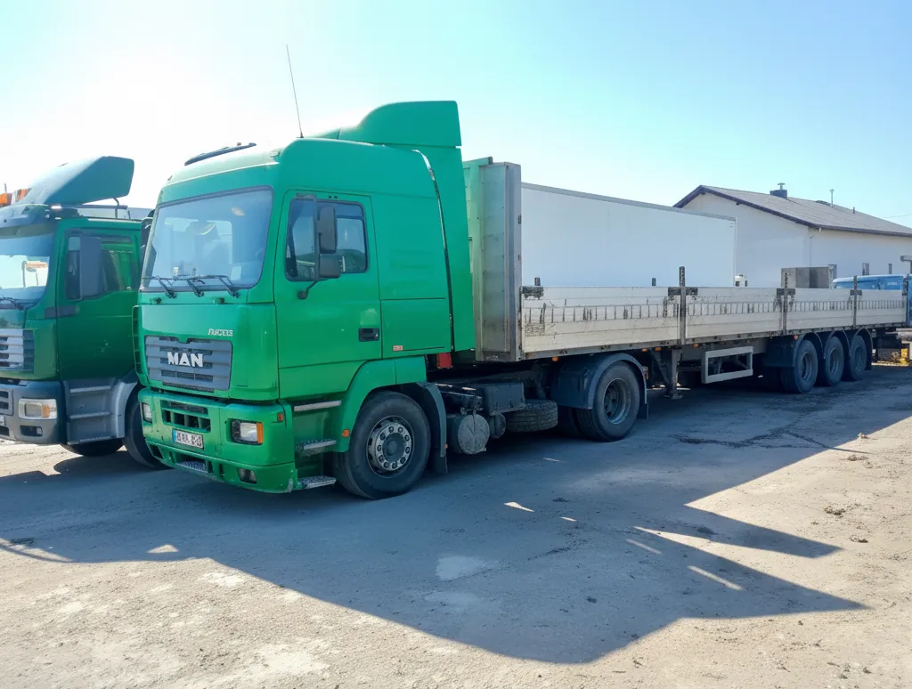 Аренда контейнеровоза в Минске. 1