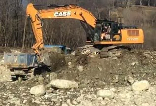 Аренда гусеничного экскаватора 37 т CASE CX350 в Витебске. 1 Аренда гусеничного экскаватора 37 т CASE CX350 в Витебске. 1