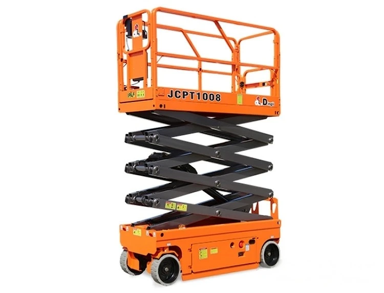 Аренда ножничного электрического подъемника 10 м. 1